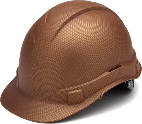 Miniatura 12 de Pyramex Ridgeline Cap Style 4 Point Ratchet Hard Hat Azul claro
