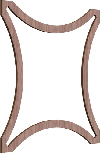 Miniatura 34 de Lilley Paneles decorativos de pared de madera con calado, extra pequeños, 7 3/8 pulgadas de ancho x 7 3/8 pulgadas de alto x 1/4 pulgadas de alto