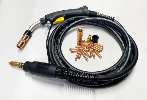 Miniatura 5 de Reemplazo de pistola Mig para Bernard BTB 200 Amp Q20 15ft Miller Connector Centerfire Parts (solo pistola gigante)