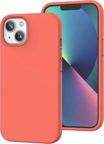 Miniatura 138 de Funda de silicona líquida compatible con iPhone 11 (6.1 pulgadas), cubierta de goma de gel de protección completa con forro de microfibra suave