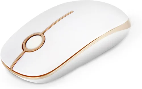 Miniatura 17 de VssoPlor Ratón Inalámbrico 2.4G, Ratón Portátil Delgado para Computadora Portátil con Receptor Nano, Ratón Óptico Silencioso para Notebook, PC
