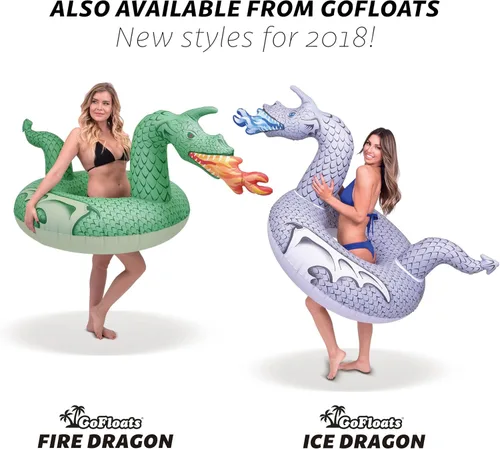 Miniatura 7 de GoFloats Flotador de piscina de unicornio para fiesta, balsas inflables, adultos y niños