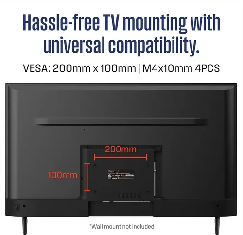Miniatura 8 de Westinghouse Smart TV de 40 pulgadas, FHD 1080P Xumo TV con control remoto de voz, televisión de pantalla plana con Dolby Atmos, Bluetooth, Apple