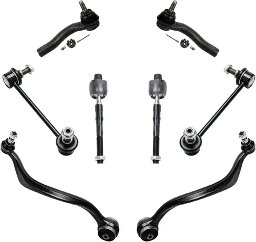 Miniatura 120 de Detroit Axle - Kit de brazos de control de extremo delantero de 8 piezas para Dodge Dakota 00-04, Durango 00-03, 4 brazos de control superior e