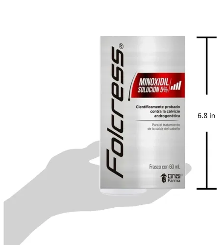 Miniatura 4 de Generic Tratamiento de pérdida de cabello Minoxidil 5% (paquete de 2), Gris