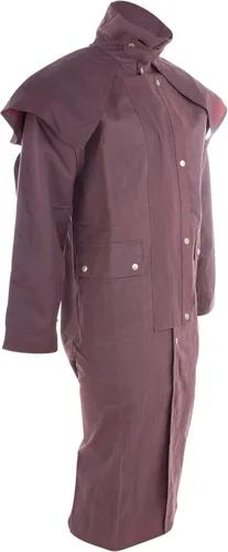 Miniatura 8 de New Outback Brown Western oilskin impermeable Australiano plumero Escudo