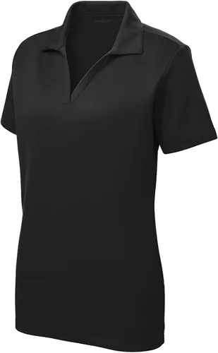Dri-Equip Racer - Blusa de malla, tipo polo, de manga corta para mujer, desde talla XS hasta 4XL.