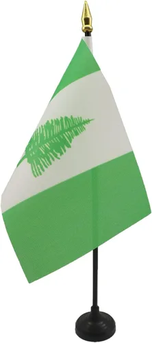 Miniatura 11 de AZ FLAG Bandera de mesa Ontario de 4 x 6 pulgadas, bandera de escritorio de Canadá - Región Canadiense de Ontario 5.9 x 3.9 in - Tapa de lanza