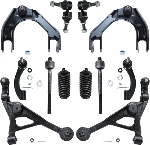 Miniatura 34 de Detroit Axle - Kit de extremo delantero para Ford 1998-2001 Explorer Mercury Mountaineer, 4 barras estabilizadoras delanteras y traseras, 2 brazos