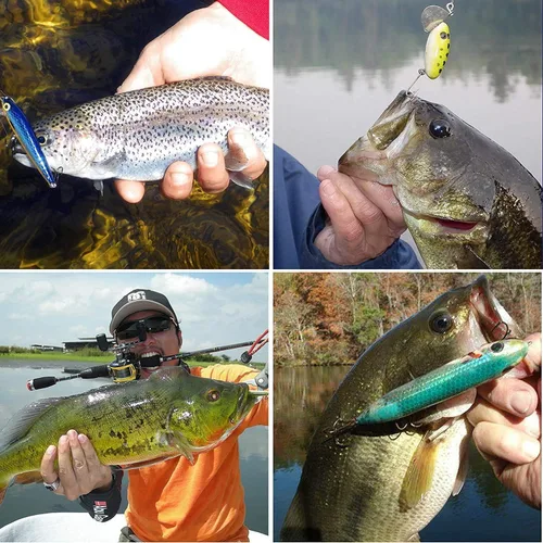 Miniatura 6 de Shaddock Pesca 10-100 piezas de ganchos agudos afilados O'Shaughnessy - Anzuelos de pesca agudos de acero de alto carbono, tamaño 10-10/0 Negro