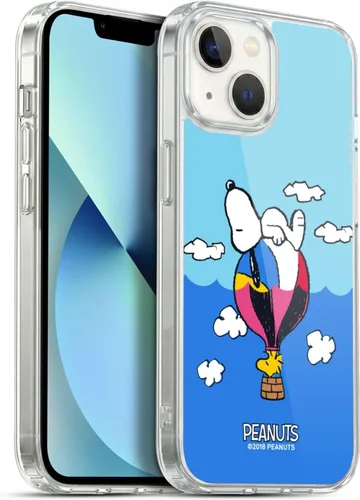 Miniatura 169 de Head Case Designs Funda de gel con licencia oficial de Peanuts Snoopy & Woodstock Halfs and Laughs [protección de grado militar] compatible