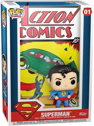 Miniatura 2 de Funko ¡Pop! Portada del cómic de vinilo: DC - Superman Action Comic