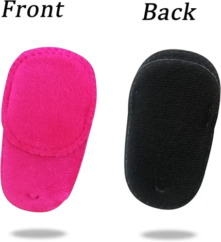 Miniatura 8 de Paquete de 4 parches para los ojos para niños, parche médico suave para los ojos para tratar lentes perezosos ambliopía estrabismo para niños, rosa