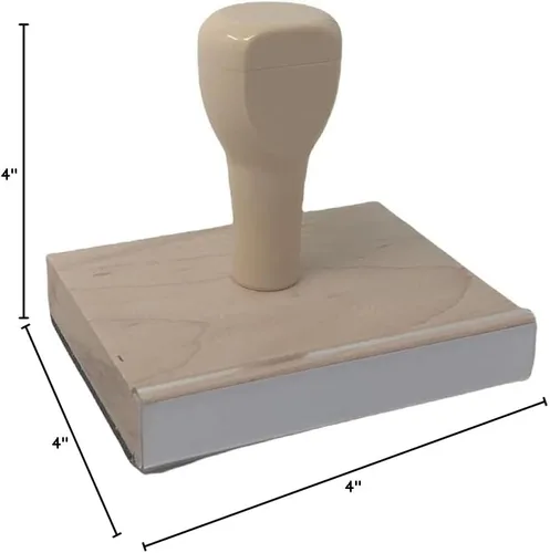 Miniatura 6 de Progress Happens Outside Your Comfort Zone - Sello de madera de 2 x 3 pulgadas