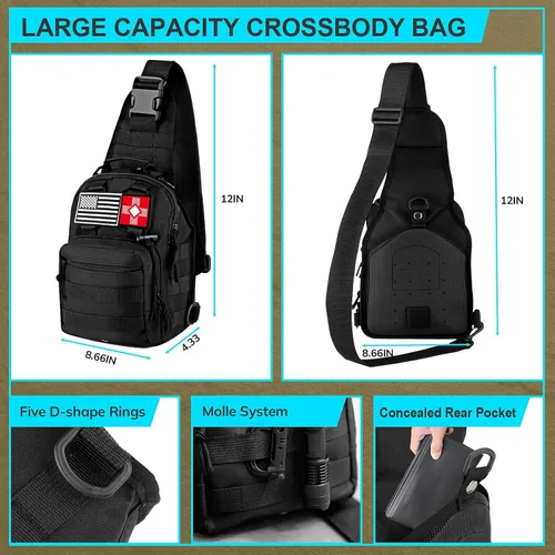 Miniatura 2 de Kit de supervivencia, regalos para Navidad para hombres y mujeres, 251 piezas de equipo de supervivencia de emergencia y suministros, kit de Negro
