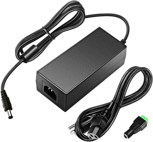 SHNITPWR Adaptador de fuente de alimentación de 12V 3A 36W AC DC 100V ~ 240V CA a CC 12 voltios 3 amperios convertidor transformador controlador LED