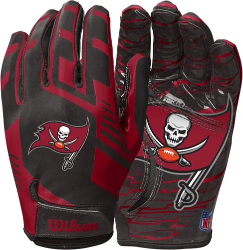 Miniatura 11 de Wilson NFL - Guantes de fútbol americano con ajuste elástico, tallas para jóvenes y adultos