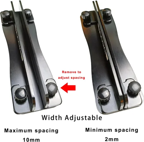 Miniatura 6 de Wax Scraper Tuner - Repair, Recover and Sharpen Your Ski or Snowboard Waxing Tools (Scraper Tuner) (Black)