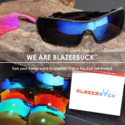 Miniatura 7 de BLAZERBUCK Lentes de repuesto polarizadas para Oakley Flak Jacket XLJ - 2 pares