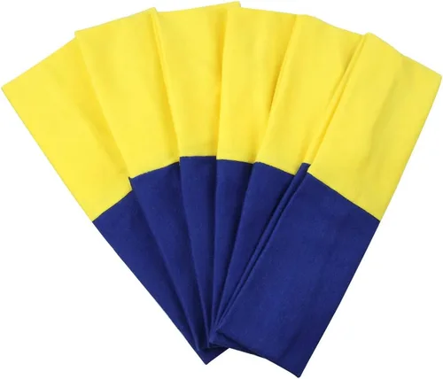 Miniatura 25 de Diademas para el pelo, bandas de ejercicio de algodón, suaves y elásticas, color sólido