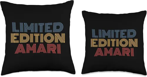 Miniatura 3 de Amari Limited Editon Personalized Name funny Throw Pillow