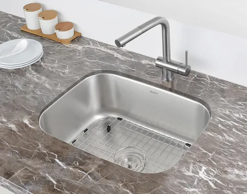 Miniatura 4 de Fregadero para cocina, Ruvati Parma, montaje bajo encimera, calibre 16, RVM4131 Acero inoxidable