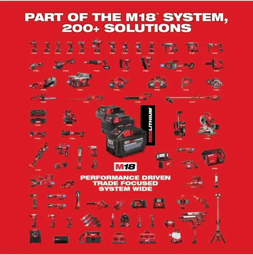 Miniatura 9 de Milwaukee 2696-24 M18 Kit de herramientas combinadas compactas inalámbricas