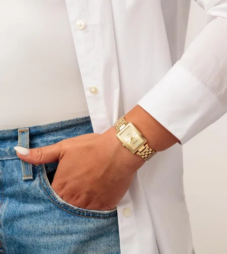 Miniatura 4 de Armitron Reloj de pulsera con brazalete y esfera de diamantes genuinos para mujer, 75-5769
