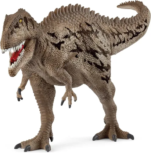 Miniatura 4 de Schleich Dinosaurios - Juguete realista de dinosaurio Carcharodontosaurus de 13 pulgadas. Figura de acción detallada de dinosaurio con mandíbula