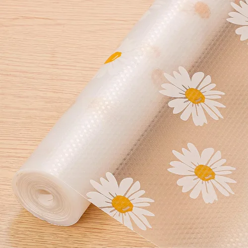 Miniatura 18 de Cooyes Revestimiento para estanterías – Revestimiento de gabinete y cajón no adhesivo prémium para cocina – Papel impermeable con patrón moderno