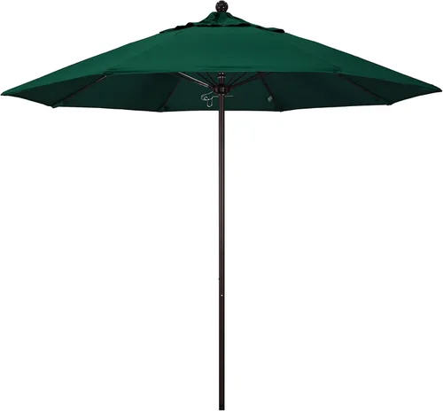 Miniatura 20 de California Umbrella Paraguas comercial para patio de la serie Venture, Negro