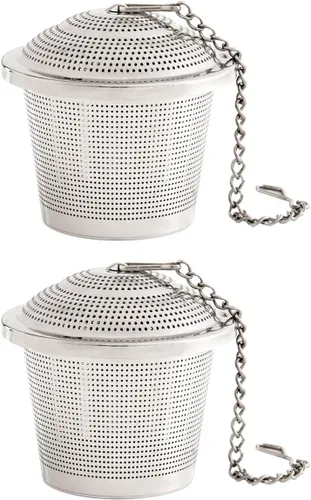 Miniatura 12 de HIC Kitchen Infusor de té de acero inoxidable 18/8, capacidad de 4 onzas