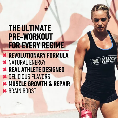 Miniatura 3 de Xwerks Ignite - Polvo de preentrenamiento para hombres y mujeres, polvo natural de bebida energética preentrenamiento, fórmula keto sin gluten
