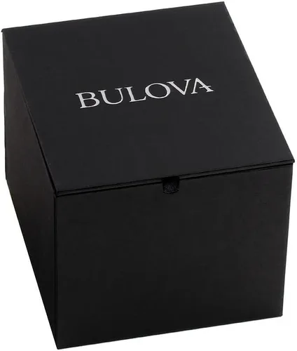 Miniatura 5 de Bulova Reloj analógico para hombre con correa de cuero 96A266, plateado, correa, Plateado, Correa
