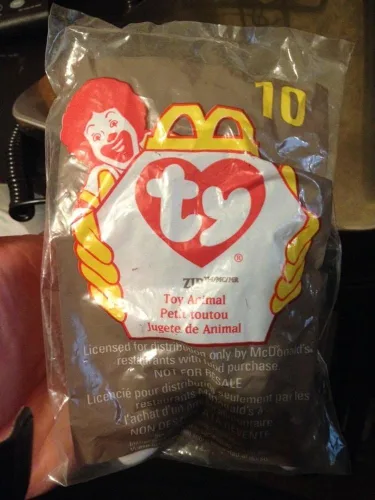 Miniatura 2 de TY ZIP Teenie Beanie Mcdonalds Nuevo en bolsa! 1998 #10#por:hogcountrycollectibles