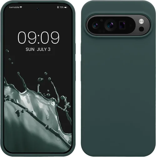 Miniatura 175 de kwmobile Funda Compatible con Google Pixel 6 Pro - Funda de Teléfono de Silicona TPU con Acabado Suave - Azul Caribe