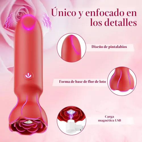 Miniatura 4 de Juguetes sexuales Mini Vibrador de bala para adultos - Juguetes sexuales femeninos controlados por aplicación con 9 modos de vibración, vibrador