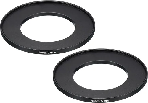 Miniatura 31 de PATIKIL Anillo elevador de metal de 1.594 in-1.693 in, paquete de 2 anillos adaptadores de filtro de lente de cámara, anillo adaptador de filtro