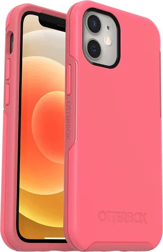 Miniatura 2 de OtterBox Symmetry+ - Funda protectora delgada para iPhone 12 mini con MagSafe, a prueba de golpes y caídas, probada 3 veces según el estándar Rosa