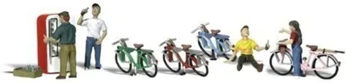 Miniatura 2 de Woodland Scenics Bicycle Buddies Escala HO