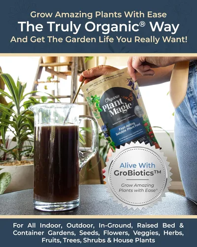 Miniatura 3 de Organic Plant Magic - Truly Organic - Batidor de alimentos solubles para plantas fáciles de usar: concentrado de fertilizante multiusos para todas