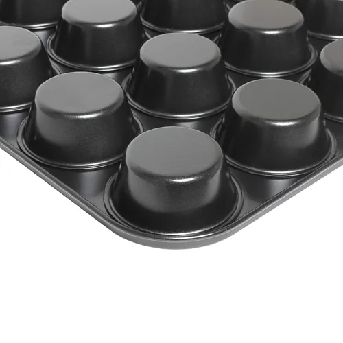 Miniatura 4 de Thunder Group SLKMP024 - Molde para magdalenas de 24 tazas, antiadherente, 0.016 in