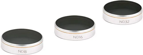 Miniatura 4 de Paquete de 3 filtros de lente de cámara ND4/ND8/ND16 para DJI Phantom 4 Pro/Pro+/Advance, AGC Optics, sellado contra la intemperie, filtro