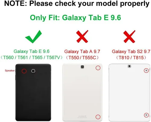 Miniatura 2 de Fintie, funda tipo libro Samsung Tab Galaxy E 9.6, Z-flor