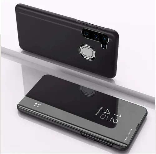 Miniatura 3 de LEECOCO Galaxy Note 10 Plus - Funda delgada de lujo con espejo galvanizado con ventana transparente y ultrafina con función atril de cuerpo completo