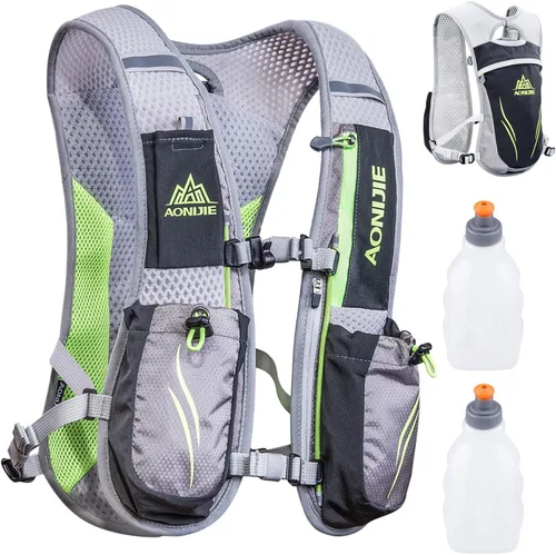 Miniatura 30 de Azarxis Chaleco de Hidratación para Correr Mochila 5L 5.5L para Mujeres y Hombres para Correr en Senderos Carrera de Maratón Ciclismo Senderismo