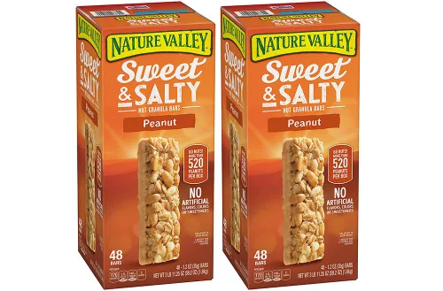 Miniatura 28 de Nature Valley Barras masticables de proteínas, mantequilla de maní, chocolate oscuro, 5 barras (paquete de 3)