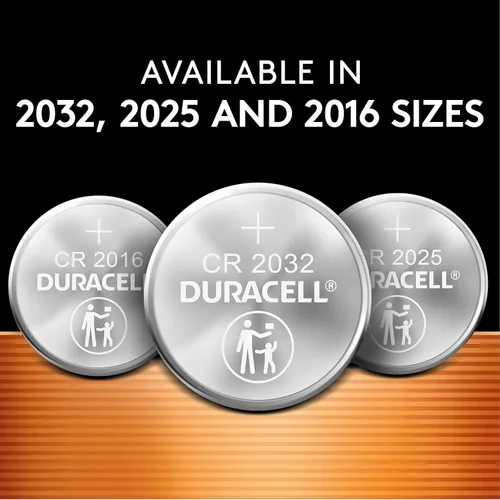 Miniatura 7 de Duracell Batería de litio 2032, paquete de 1 unidad (paquete de 1) características de seguridad para niños, compatible con Apple AirTag, llavero