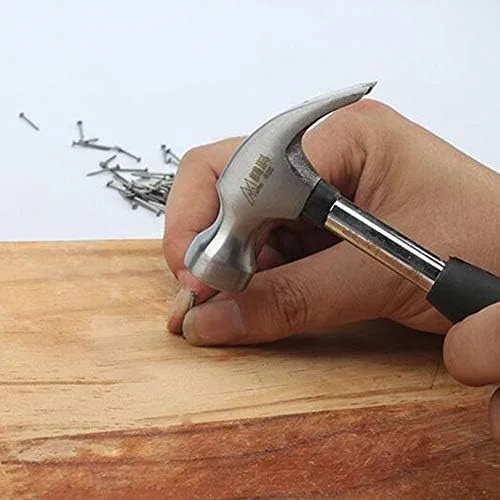 Miniatura 5 de Martillo magnético de la garra de la manija plástica de la cabeza redonda para la carpintería y herramienta electrónica, mini herramienta