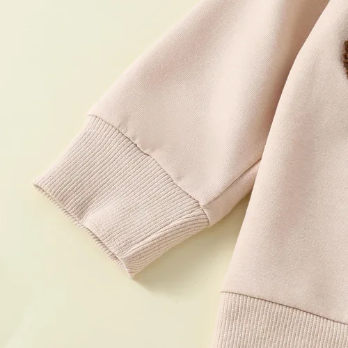 Miniatura 19 de BemeyourBBs Conjunto de sudadera de manga larga de pavo para niña con pantalones acampanados, ropa de otoño